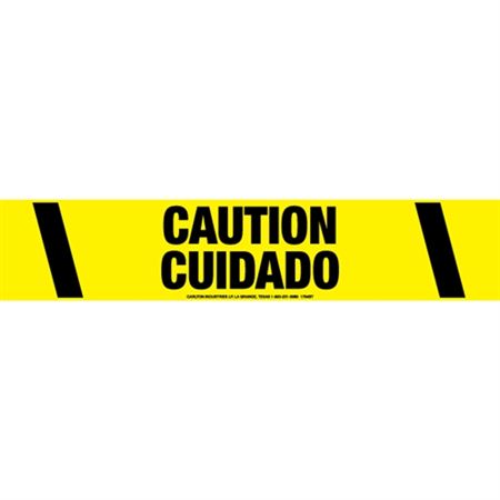 Caution / Cuidado Barricade Tape